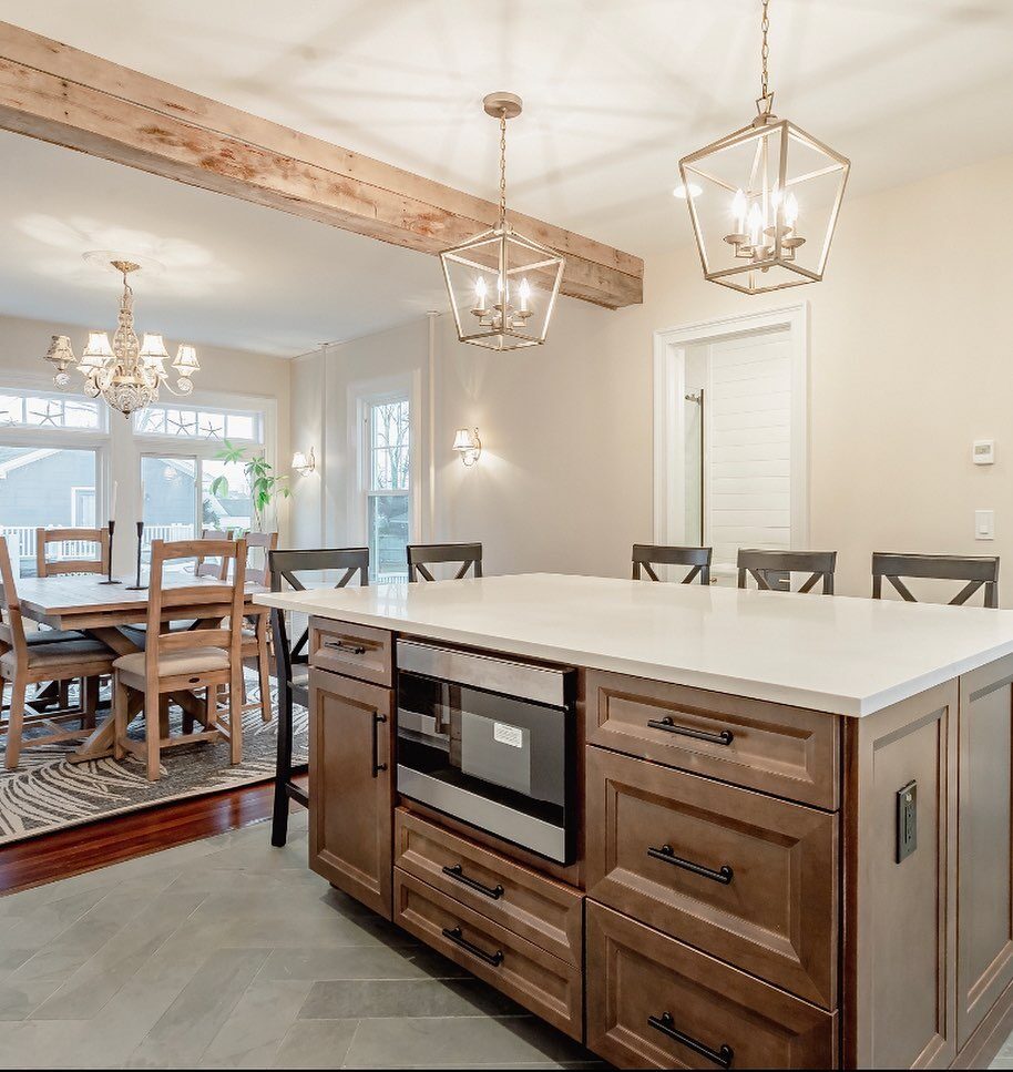 Renovated kitchen with custom cabinetry, view 146