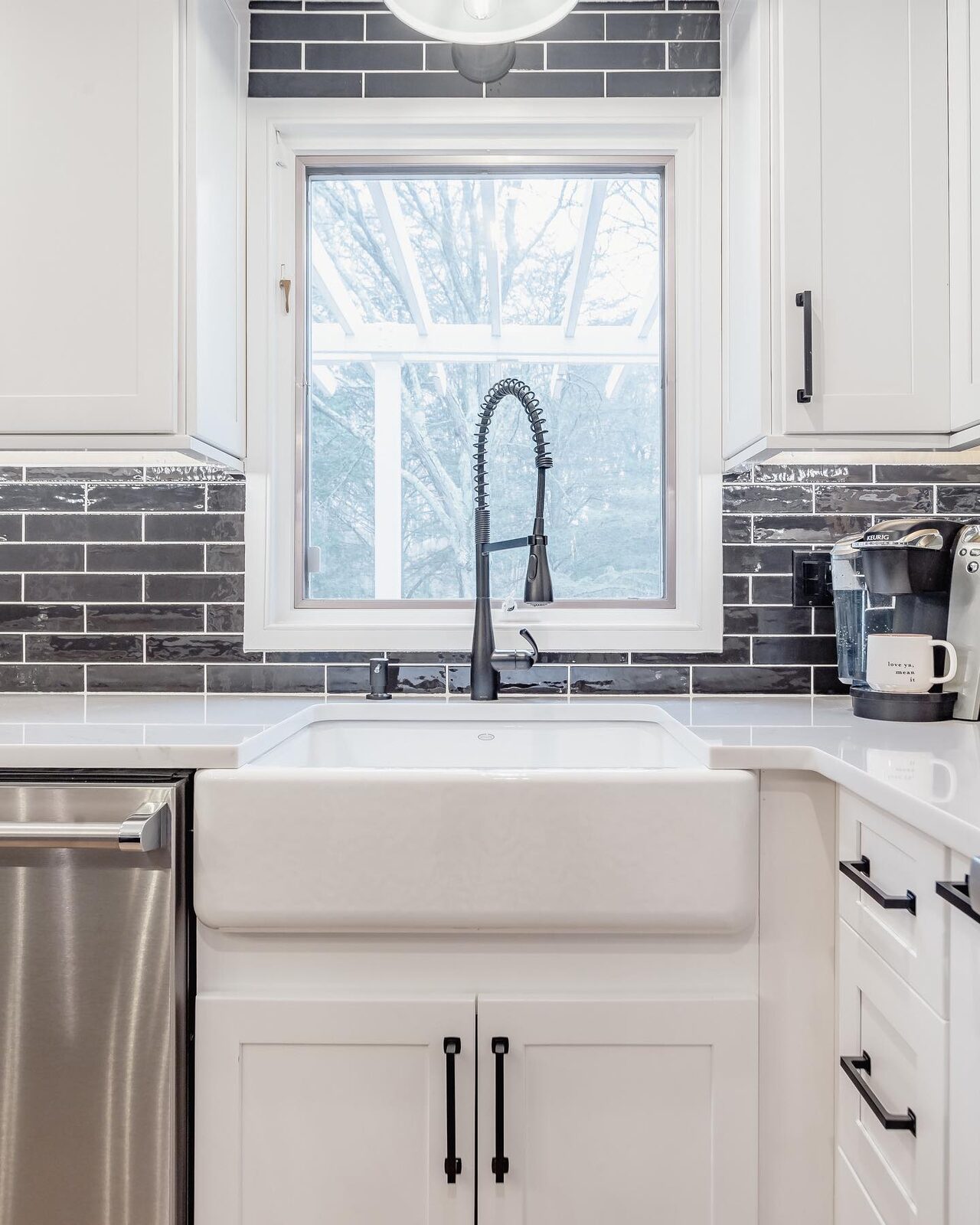 Renovated kitchen with custom cabinetry, view 152